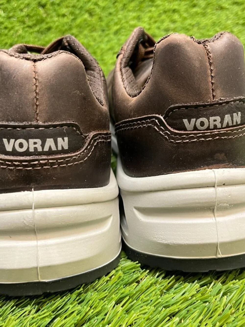 Voran SportSafe Energy 810M Mens Size 8.5 Brown Composite Toe‎ Safety Work Shoes